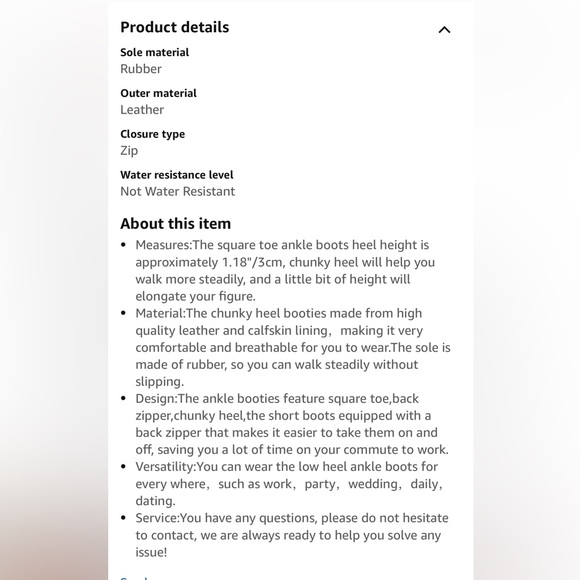 Black Ankle Boots for Women - Picture 14 of 14